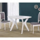 Dining folding table wood+MDF Brighton 1290(+340)x810x760 mm Mix Mebli color White