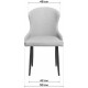 Chair GT K-1010 Dark Gray