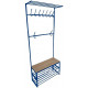 Metal hallway CHC2 J3 LOFT Metacam 100x30x192 cm Blue