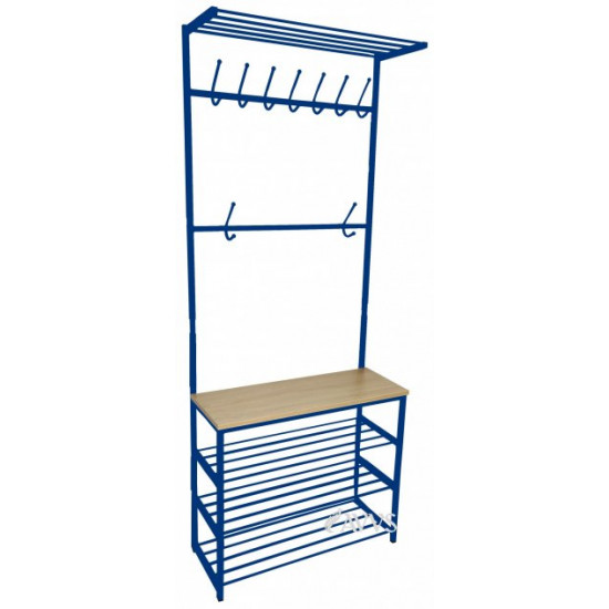 Metal hallway CHC2 J4 LOFT Metacam 100x30x192 cm Blue