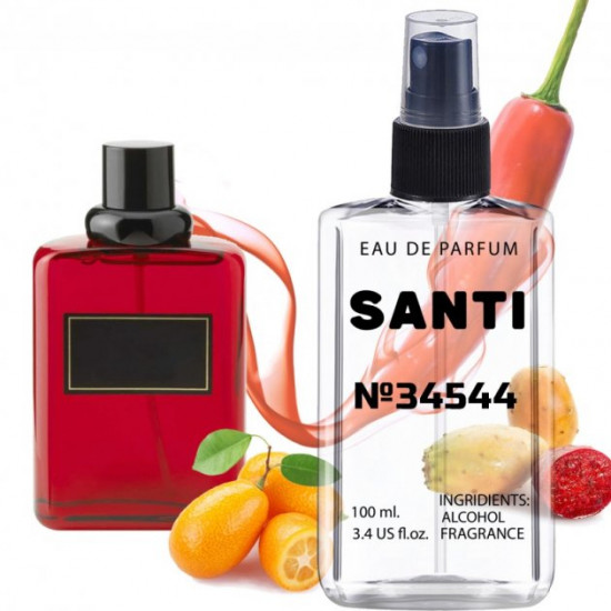  Духи SANTI №34544 (Аромат похож на Givenchy Xeryus Rouge) для мужчин 100 мл