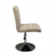 Chair Augusto CH-BASE Velvet Onder Mebli Beige B-1005