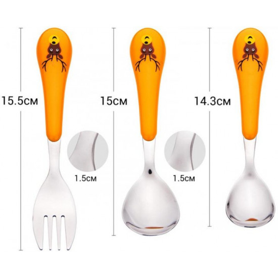 Set of children's cutlery Fissman Deer 3 pieces Fissman FN-3563