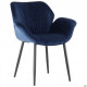 Armchair AMF Alphabet M black/royal blue 547270