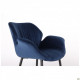 Armchair AMF Alphabet M black/royal blue 547270