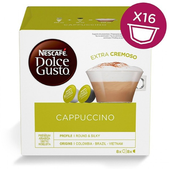  Кава в капсулах Nescafe Dolce Gusto Cappuccino