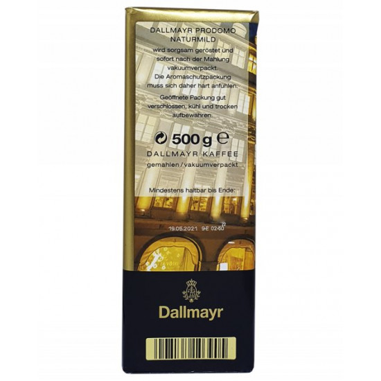  Кава Dallmayr Prodomo NATURMILD мелена 500 г (56351)