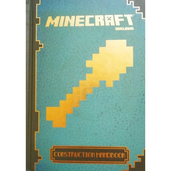 Book in English Minecraft. Construction Handbook Used