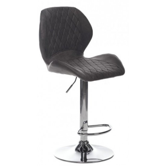 Bar stool Vetro Mebel B-11 gray