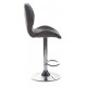 Bar stool Vetro Mebel B-11 gray