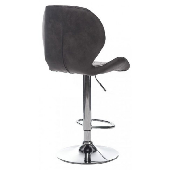 Bar stool Vetro Mebel B-11 gray