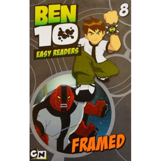 Children's book in English Ben 10. Framed. Easy readers used