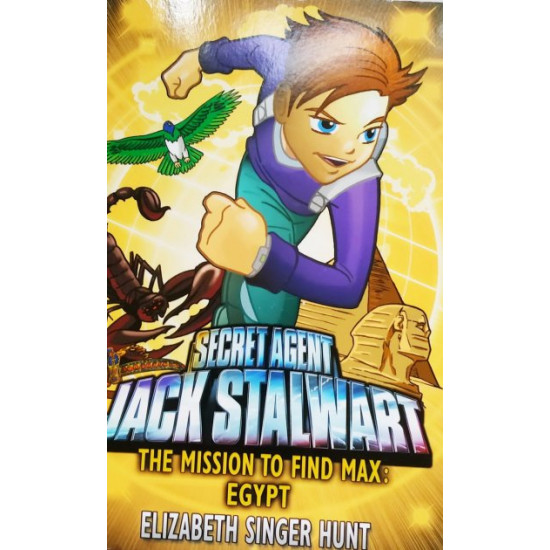 Children's book in English Secret Agent Jack Stalwart Egypt Used