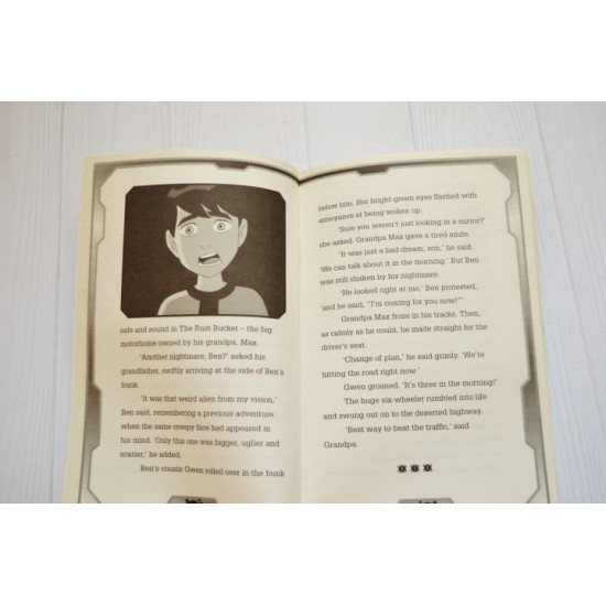 Children's book in English Ben 10. Secrets. Easy readers used