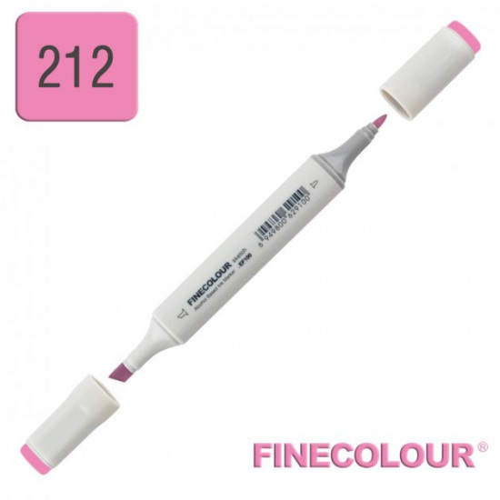  Маркер спиртовой Finecolour Sketchmarker 212 прозрачный розовый RV212