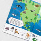 Educational stickers.Animals