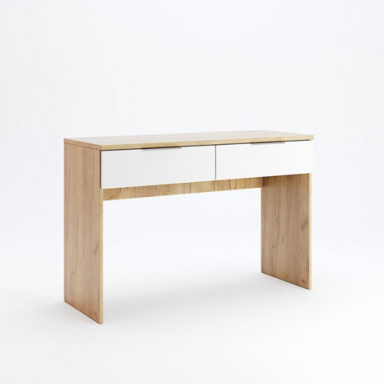 Dressing table Miro-Mark Asti 2Sh high-tech Kraft Oak/White gloss (44071)