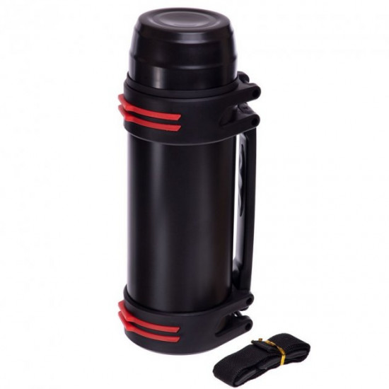 Steel thermos Zelart Vacum Cup Coffee CY-25 volume 2000 ml Black