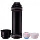 Steel thermos Zelart Vacum Cup Coffee CY-24 volume 1500 ml Black