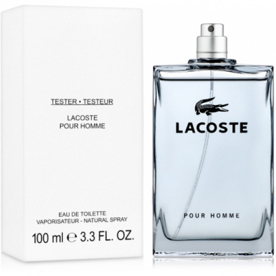  Туалетная вода Lacoste Pour Homme тестер 100 мл (737052892443)