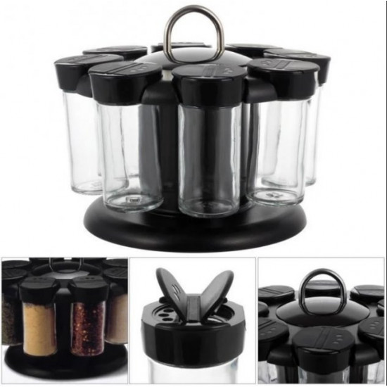 Set of containers for spices Kamille KM-7050 (9 pcs)