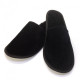 Velor slippers for home or hotel (10 pairs) 29 cm Luxyart Black (2000001117903)