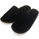 Velor slippers for home or hotel (10 pairs) 29 cm Luxyart Black (2000001117903)