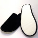 Velor slippers for home or hotel (10 pairs) 29 cm Luxyart Black (2000001117903)