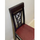 Wooden dining chair ZHUR-26 Skif walnut + mahogany