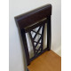 Wooden dining chair ZHUR-26 Skif walnut + Calvados