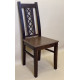 Wooden dining chair ZHUR-27 Skif walnut + oak