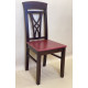 Wooden dining chair ZHUR-25 Skif walnut+mahogany