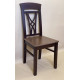 Wooden dining chair ZHUR-25 Skif walnut+oak