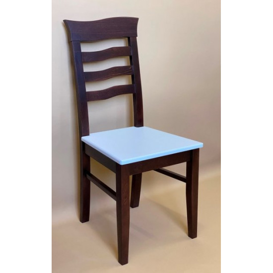 Dining chair ZHUR-6 walnut + white wood Skif