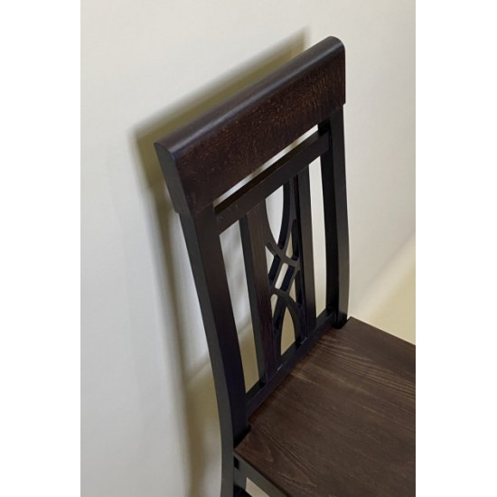 Wooden dining chair ZHUR-24 Skif walnut