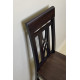 Wooden dining chair ZHUR-24 Skif walnut