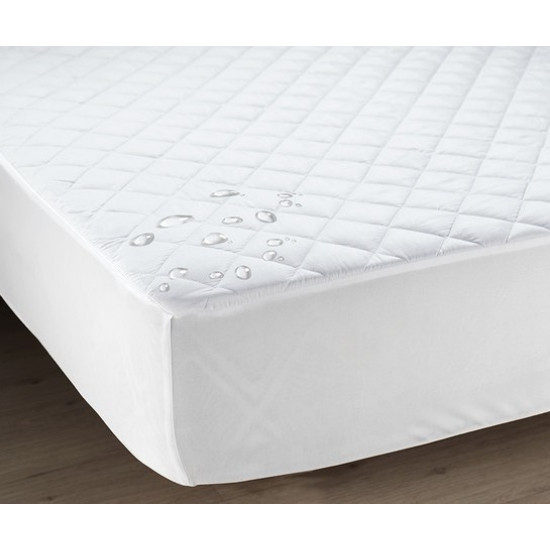 Waterproof mattress cover - cover Le vele Alez 180-200 +25 cm white