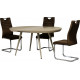 Dining table Vetro Mebel TM-175 Cappuccino (TM-175-mat-cap)