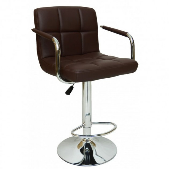 Adjustable bar stool • Hoker Aego • brown