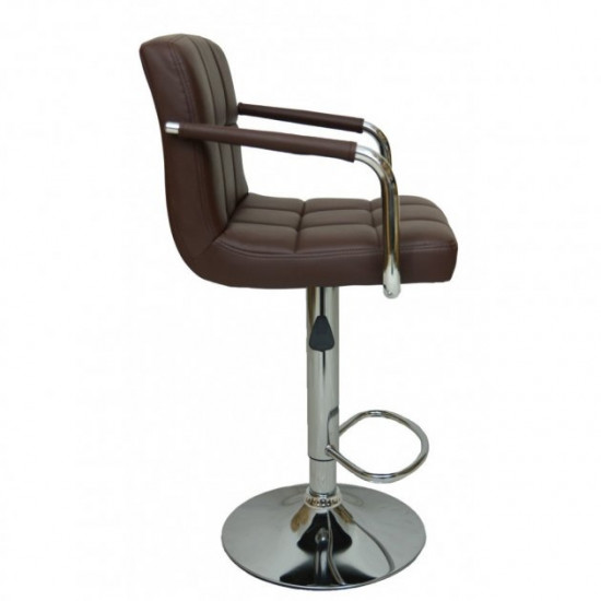 Adjustable bar stool • Hoker Aego • brown