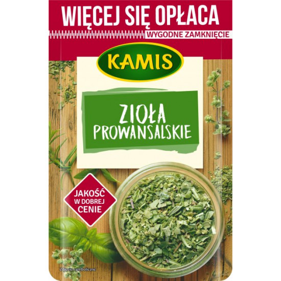  Упаковка приправы Kamis Прованские травы 25 г х 2 шт (5900084267397)