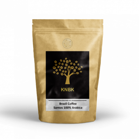  Арабика Бразилия Сантос (Arabica Brazil Santos) 250г. Свежеобжаренный кофе