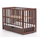 Baby crib Veres Sonya LD13 Walnut pendulum with drawer