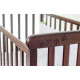 Baby crib Veres Sonya LD12 with Nut legs