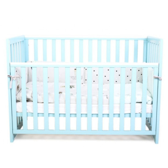 Baby crib Veres Sonya LD13 Turquoise