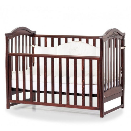 Baby crib VERES Sonya LD3 Walnut without drawer