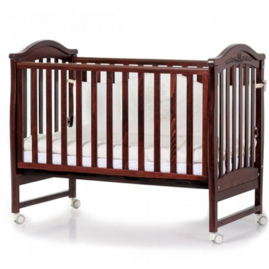 Baby crib VERES Sonya LD3 Walnut without drawer