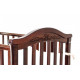 Baby crib VERES Sonya LD3 Walnut without drawer