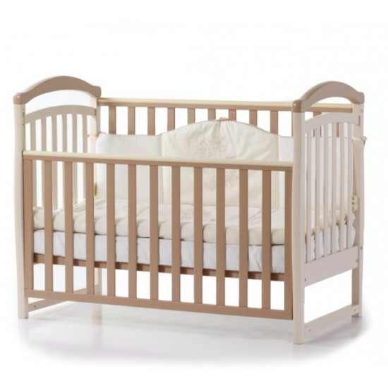 Baby crib Veres Sonya LD6 Cappuccino without drawer