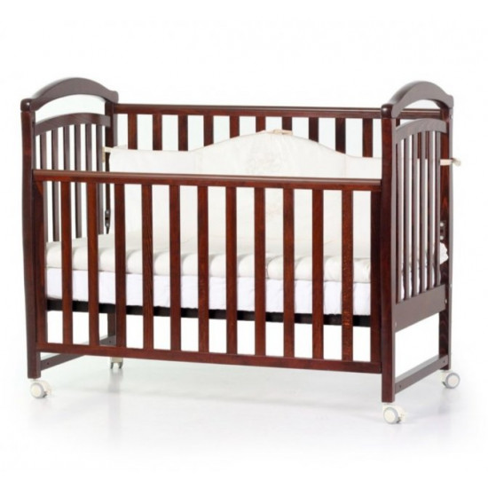 Baby crib Veres Sonya LD6 Walnut without drawer